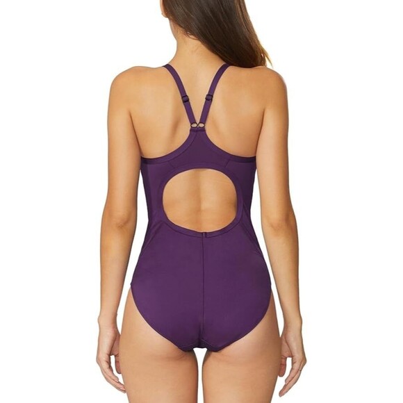 NWT BALEAF Women's size 36 Athletic Training Adjustable Strap One Piece Swimsuit - Picture 3 of 13